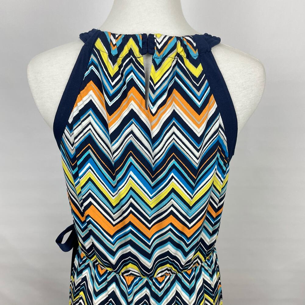 Apt. 9 | NWT Colorful Chevron Print Halter Neck F… - image 3